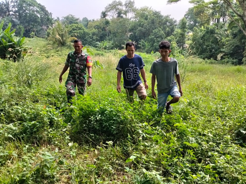 Serka Pardosi Patroli Karhutla di Perawang, Tidak Ditemukan Titik Api