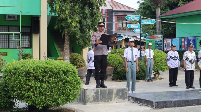 Tegas! Kabag OPS Polres Bengkulu Selatan Minta Siswa Stop Bullying, Motivasi Pelajar Manna Masuk Polri 2026