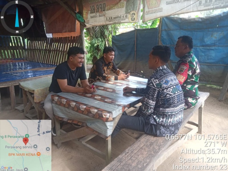 Babinsa Koramil 04/Perawang Ajak Warga Rantau Panjang Peduli Kesehatan dan Kebersihan Lingkungan, Ini Tujuannya!