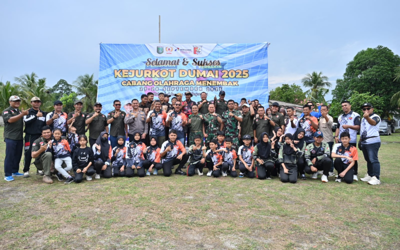 Kejurkot Menembak Dumai Resmi Dimulai, 53 Atlet Berlaga, Ajang Seleksi Menuju Porprov Riau 2026