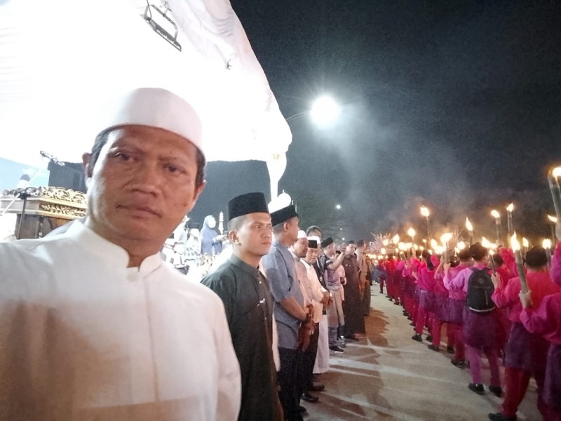 Takbir Idul Adha, Pelindo Dumai Hadiri Semarak Pawai Obor Idaman