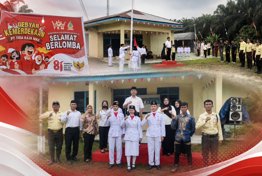 Gebyar Kemerdekaan, AGRINAS Melalui KSO  PT Tiga Raja Mas Meriahkan HUT RI ke-81, Pererat Kebersamaan Masyarakat