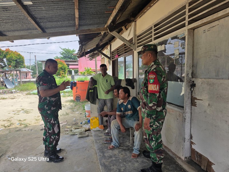 Koptu AKP Hutagalung Laksanakan Komsos Kesehatan di Minas Barat