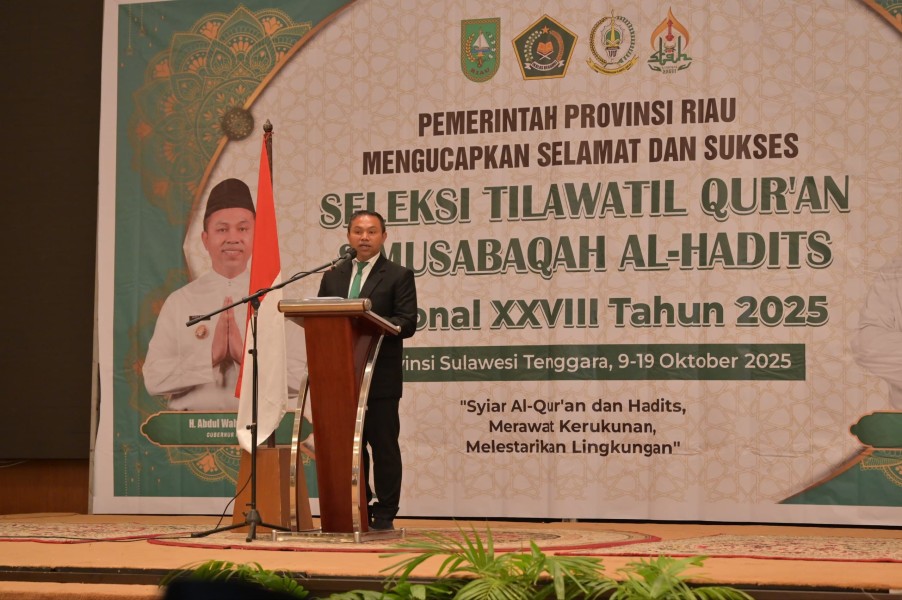 Gubri Wahid Berharap MTQ dan STQH Sebagai Ajang Bumikan Alqur'an di Negeri Melayu