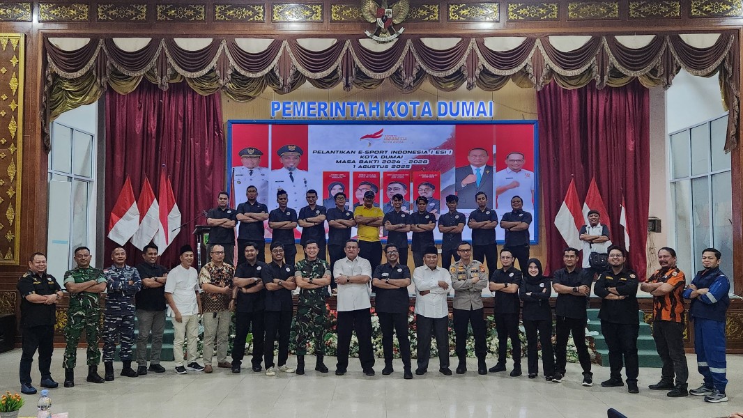 Pengurus ESI Dumai 2024-2029 Resmi Dilantik, Fokus Kembangkan Prestasi Esports