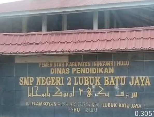 Diduga Mark Up Revitalisasi Sekolah, Kepsek SMPN 2 Lubuk Batu Jaya Singgung Kejaksaan sebagai ‘Pelindung’