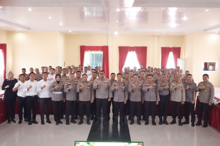 Polres Kampar Gak Mau Santai! Gelar Operasional Digelar, Evaluasi Kinerja dan Strategi Penguatan Kamtibmas Jadi Bahasan Utama!