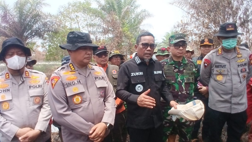 Gerak Cepat Padamkan Karhutla, Sinergi Polda Riau dan TNI Selamatkan Gambut Teluk Meranti