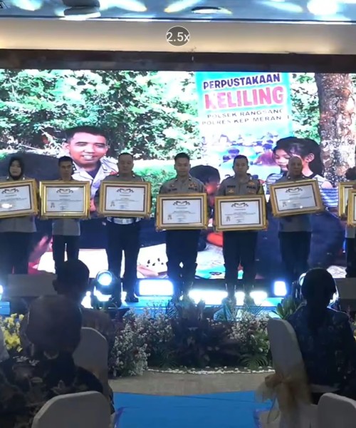 Bripka Khairi, Personel Polres Kep. Meranti Raih Juara 1 Kompolnas Award 2026 Kategori Perorangan Desa 3T
