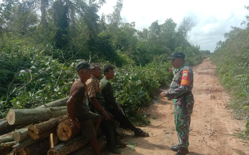 Serda Cerzakatno Beri Pemahaman Terkait Sanksi Hukum Bagi Pelaku Pembakaran Lahan