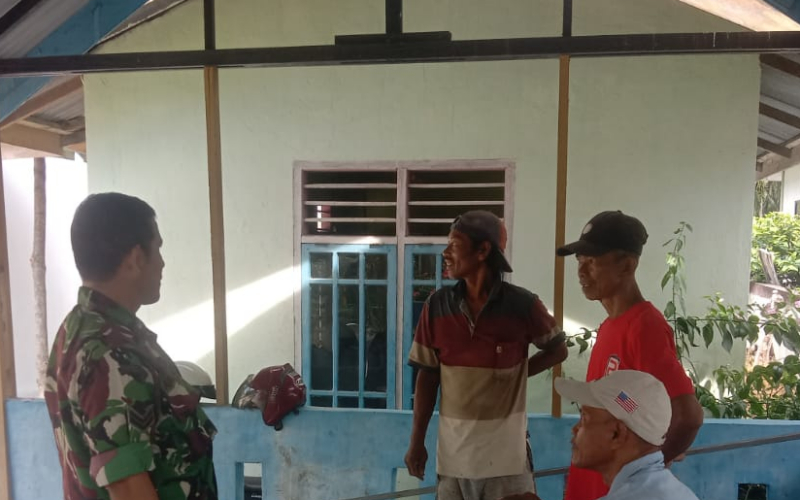 Komsos Babinsa Basilam Baru Wujudkan Sinergi TNI dan Masyarakat