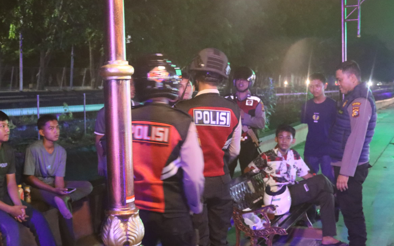 Cegah Aksi Premanisme, Polisi di Dumai Patroli