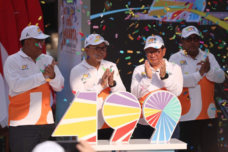 Jakarta Menuju 5 Abad, Pramono Resmikan Gerakan Pilah Sampah