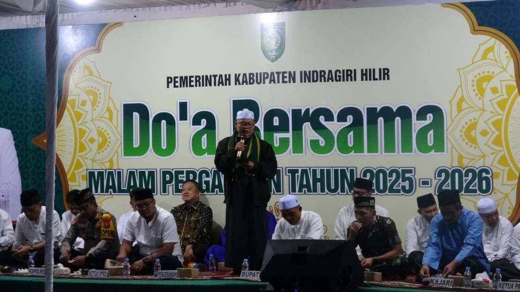 Doa Bersama Tutup Tahun 2025, Bupati Inhil Ajak Refleksi Diri Menyambut Tahun 2026