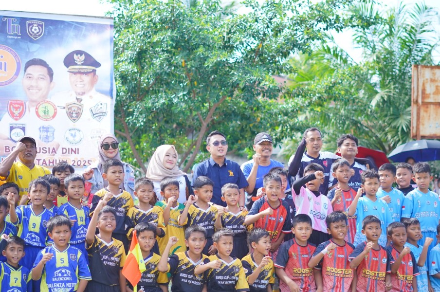 Tokoh Muda Kota Dumai Adakan Tjitra Moergha Cup U-9, Bukti Komitmen Majukan Olahraga