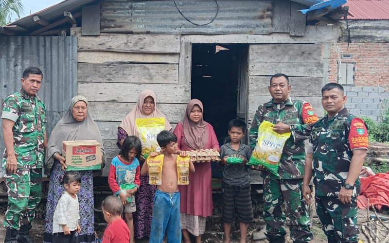 Dandim Letkol Arm Herman Santoso: TNI Harus Hadir Membantu Masyarakat