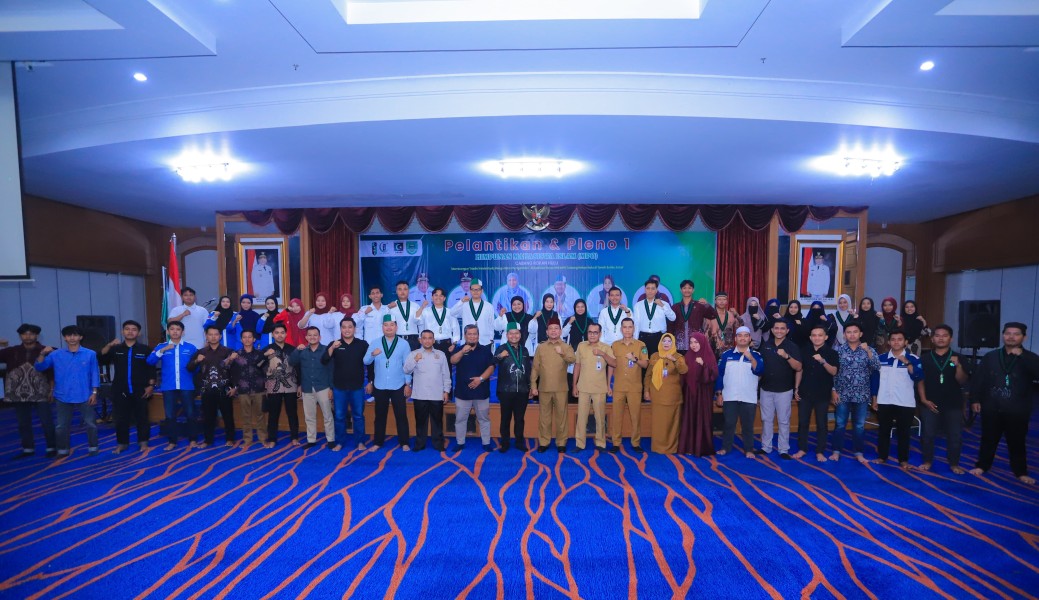 Pelantikan HMI Rokan Hulu, BADKO HMI Sumbagteng Tegaskan Siap Kawal Isu Lahan dan Pembangunan Daerah
