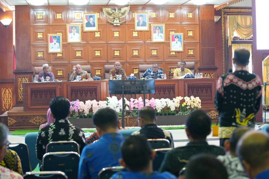 Optimalkan Aset Daerah dan PAD, Pemkab Siak Gelar Rapat Evaluasi Realisasi APBD Per September 2026