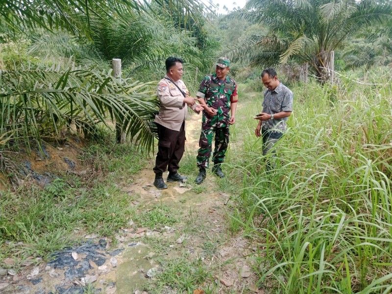 Sertu Sugiarto Laksanakan Patroli Karhutla di Minas, Tidak Ditemukan Titik Api