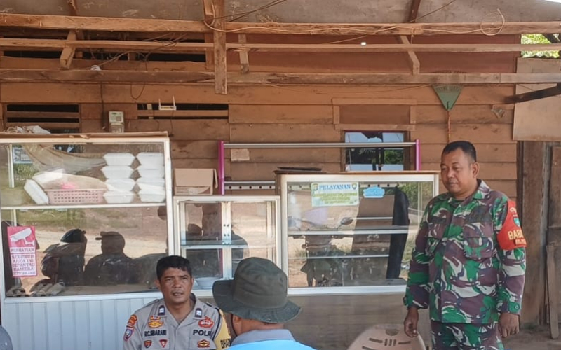 Melalui Komsos, Babinsa Pelintung Dorong Peran Masyarakat Jaga Keamanan dan Generasi Muda