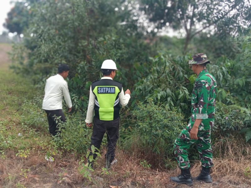 Babinsa Koramil 03/Minas Terus Siaga, Patroli Karhutla Berjalan Efektif