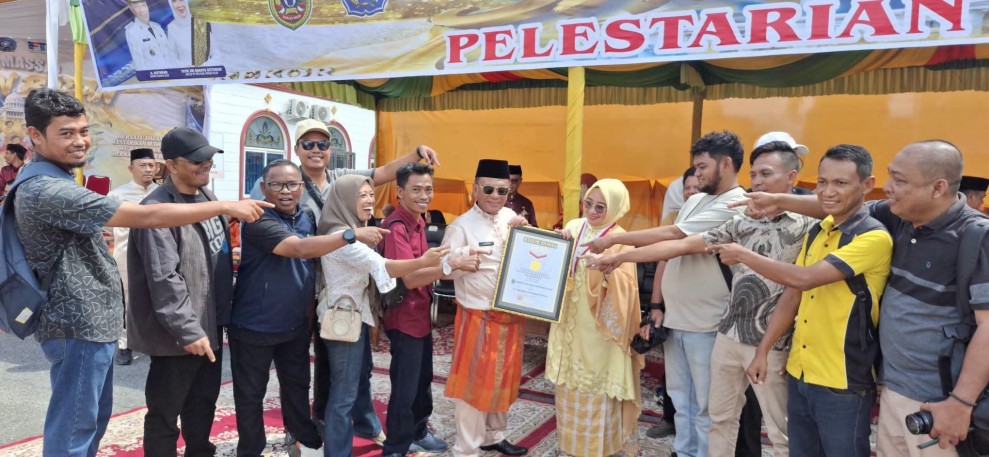 Tari Zapin Bagan Rohil Cetak Rekor Dunia MURI, Diikuti 7.754 Perempuan