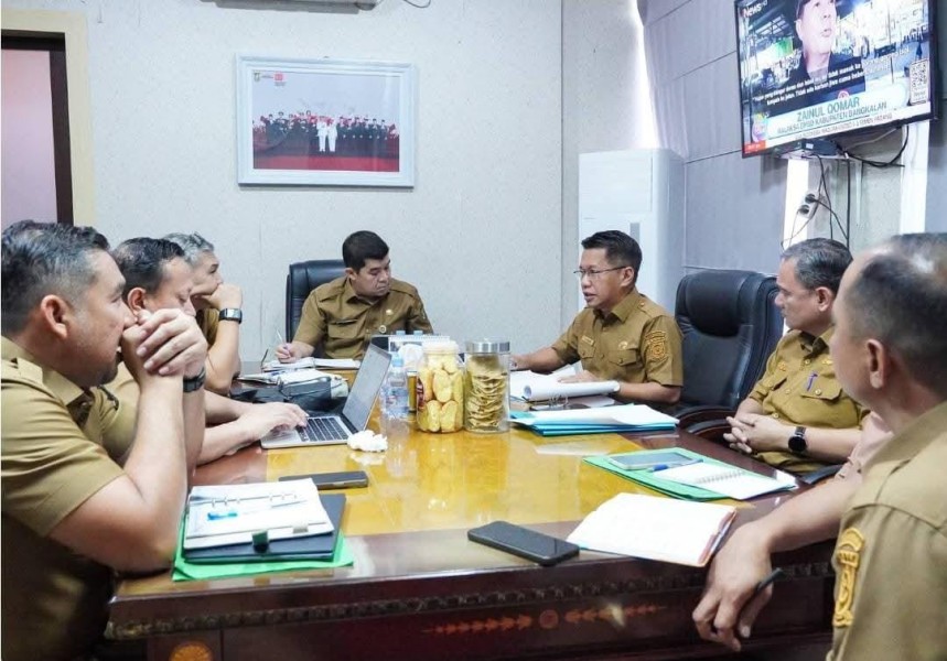 RSUD Bangkinang Resmi Jadi UPTD Khusus, Pj Sekda Kampar Pimpin Rapat Koordinasi