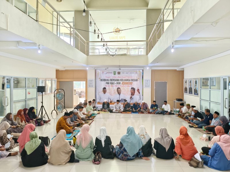 Tahlil Hari Ketujuh Zulmansyah Sekedang, PWI Riau Kenang Sosok Pejuang Pers