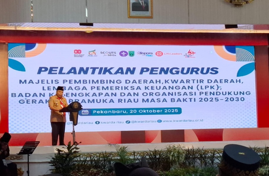 Irwan Nasir Nahkodai Kwarda Riau, Siap Perkuat Sinergi dan Inovasi Gerakan Pramuka