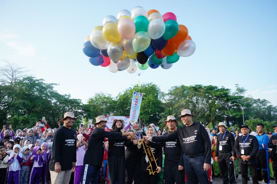 Hardiknas 2025, Bupati Inhil  Ajak Tingkatkan Komitmen Majukan Pendidikan
