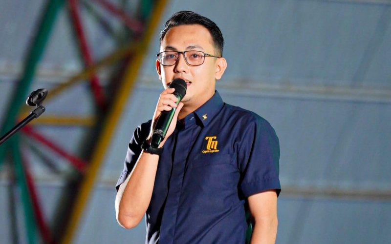 Viencent Ucapan Terima Kasih Atas Bantuan 1 Ton Beras Dari Koperasi TKBM Kota Dumai