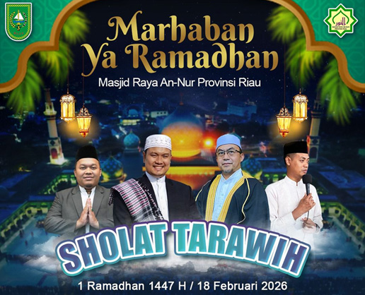 Semarak Ramadan: Tak Hanya Tarawih, Masjid Raya Annur Riau Sediakan Layanan 300 Takjil Gratis dan Bazar Meriah