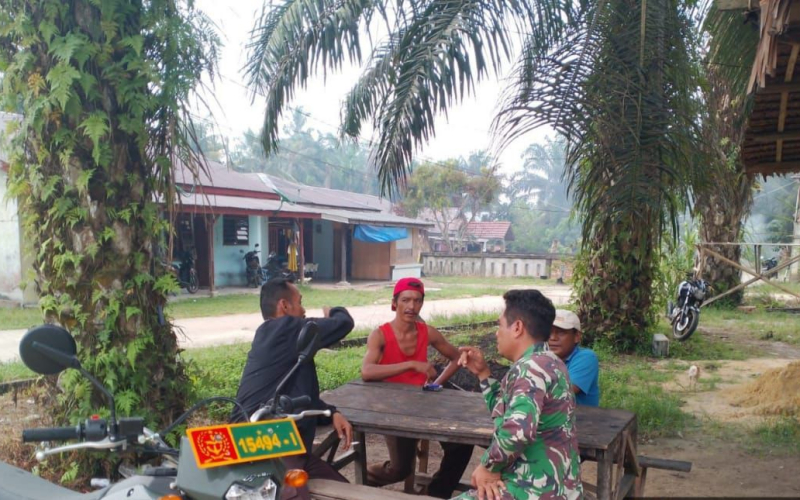 Babinsa Koramil 03 Dampingi Warga Dalam Berbagai Kegiatan