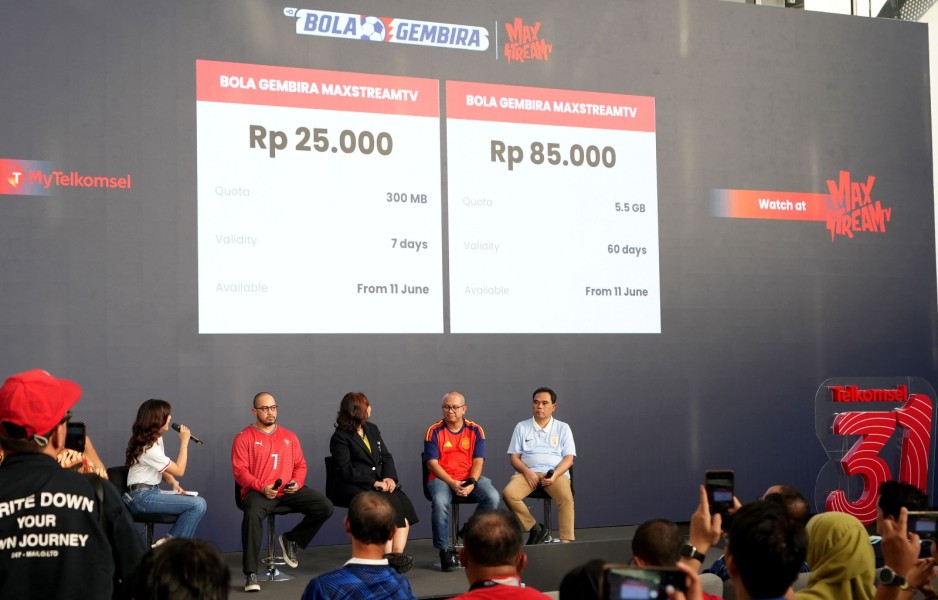 Telkomsel dan TVRI Hadirkan Akses Fleksibel Piala Dunia 2026 lewat MAXStream TV