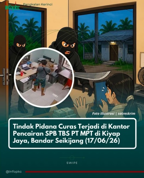 Pesan Terakhir Korban Bikin Geger, Perampokan Berdarah di Kantor PT MPT Pelalawan Rugikan Puluhan Juta Rupiah