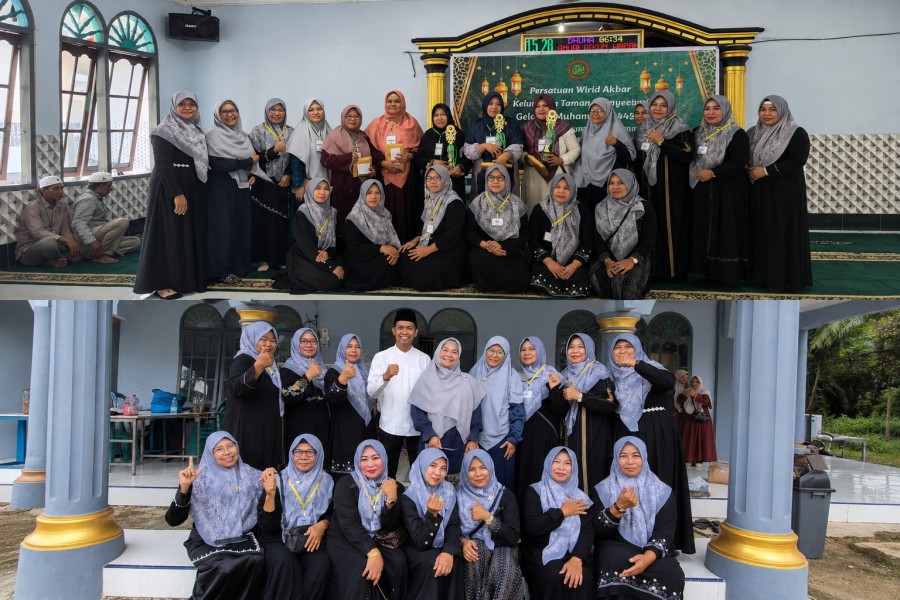 Lomba Fardu Kifayah Meriahkan 1 Muharram di Tanjung Penyembal, RT 1 Raih Juara