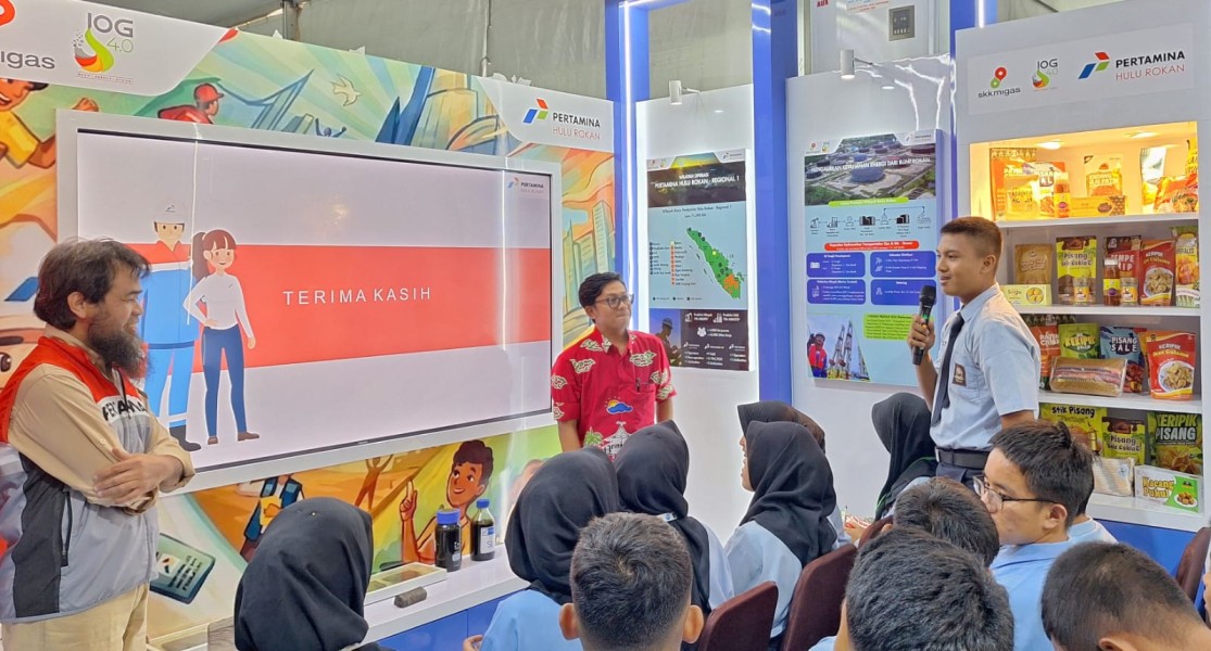 Jadi Magnet Edukasi Hulu Migas bagi Generasi Muda, Booth PHR Didaulat Terbaik Dumai Expo 2026