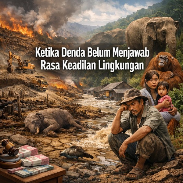 Denda Triliunan dan Luka Hutan