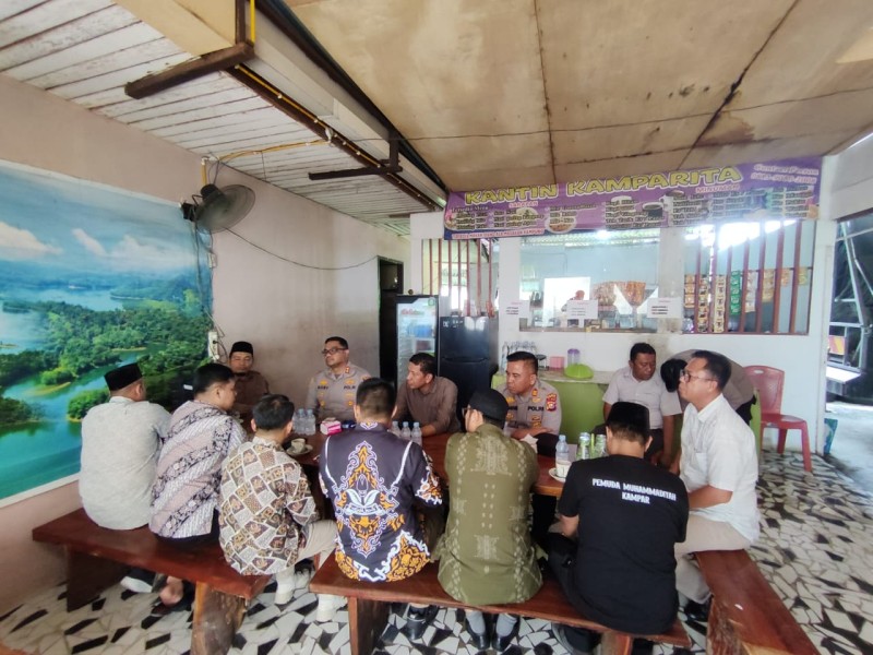 Jalin Silaturahmi, Kuatkan Kamtibmas! Kapolres Kampar Gandeng Pemuda Muhammadiyah Jadi Mitra Strategis!