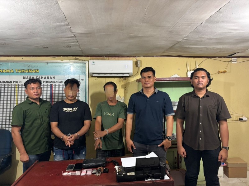 Polsek Kandis Grebek Dua Kurir Narkoba, Bandar Masih Diburu