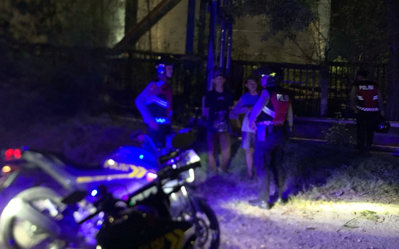 Tim PCR Giat Pengamanan di Malam Ramadhan, Tertibkan Remaja Tawuran