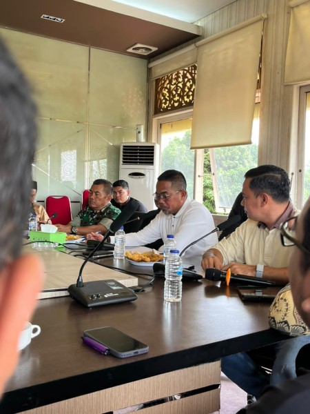 Bupati Zukri Pimpin Rakor Gugus Tugas Reforma Agraria Kabupaten Pelalawan Tahun 2026