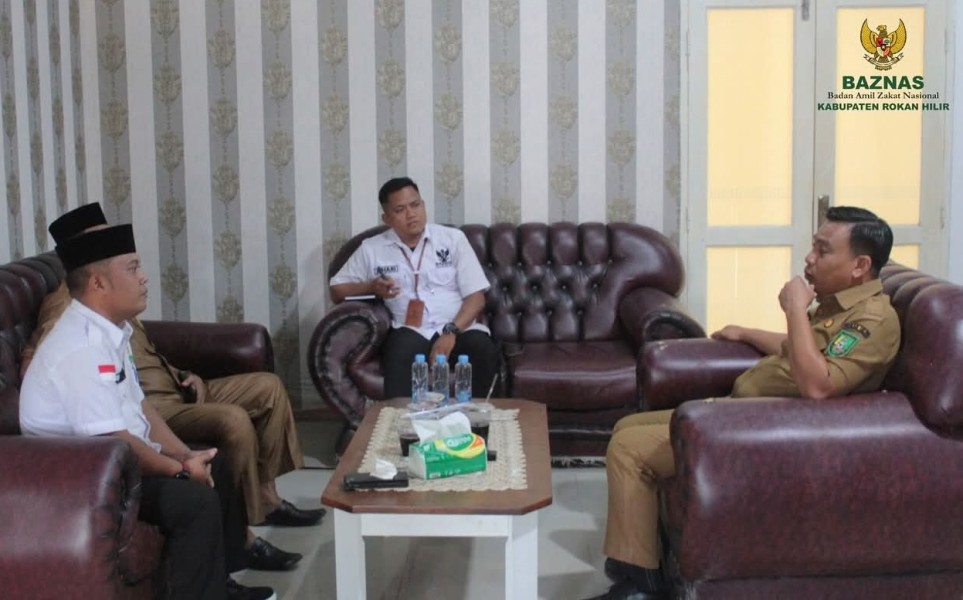 Dinas Sosial Rohil dan BAZNAS Perkuat Sinergi Penanganan Kebencanaan dan Pemberdayaan Masyarakat