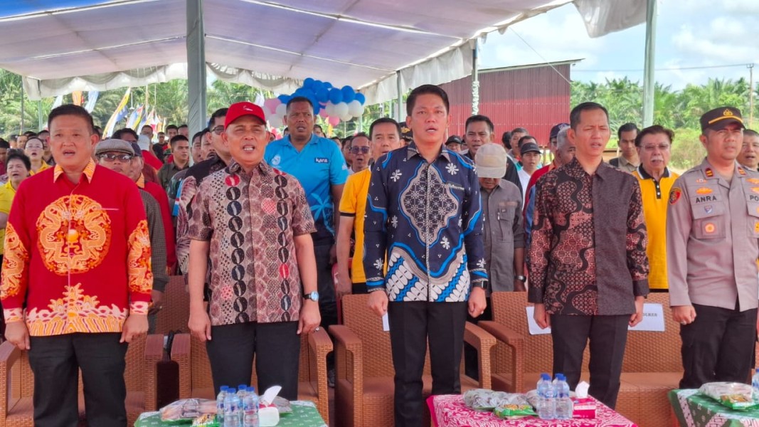 Dandim 0314/Inhil Hadiri Pemancangan Pertama Pembangunan Gedung Krematorium Hati Gemilang Memorial Park Tembilahan