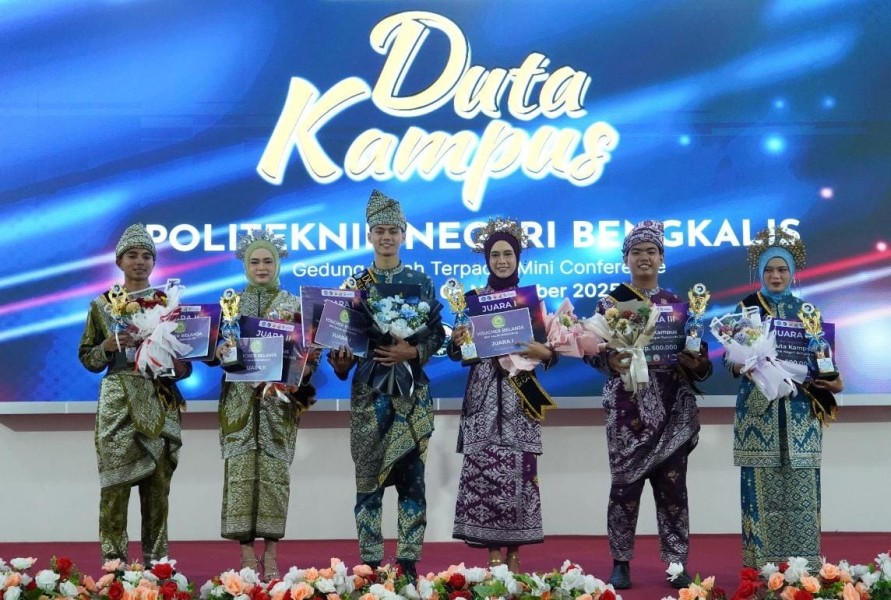 Reni Silviani dan Kevin Wahyudi Dinobatkan Sebagai Duta Kampus Polbeng 2025