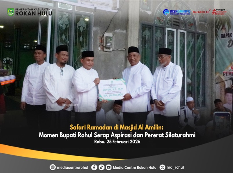 Ramadhan Penuh Makna, Bupati Rohul Serap Harapan Warga
