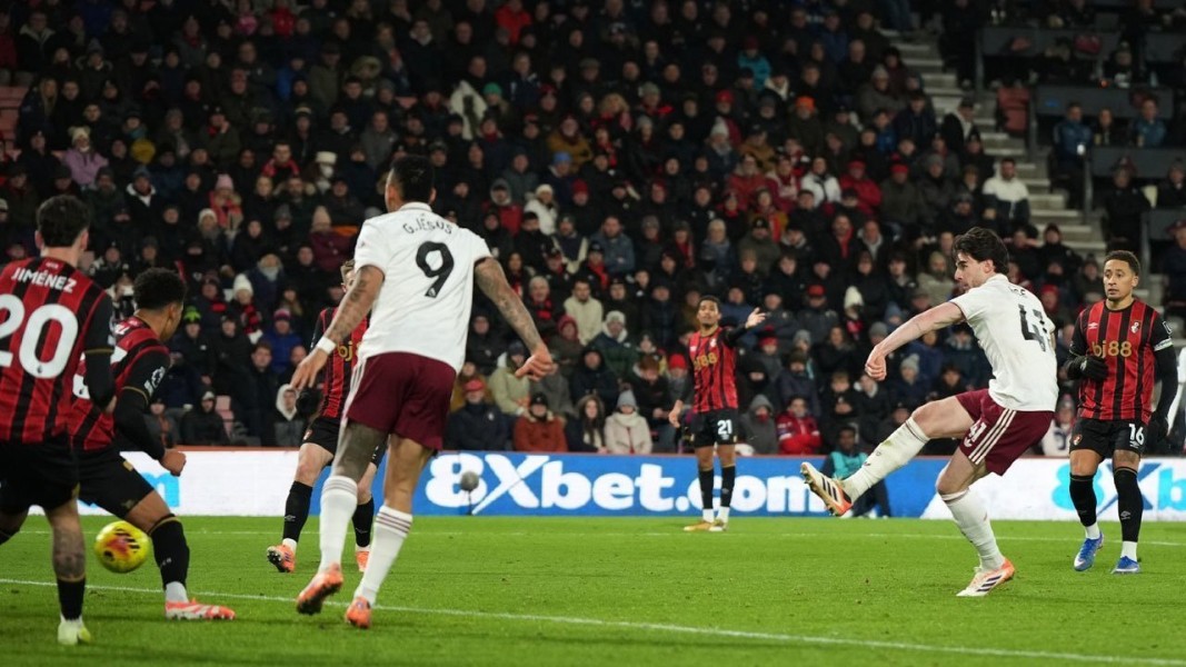 Brace Declan Rice Antar Arsenal Taklukkan Bournemouth, Posisi Puncak Kian Kokoh