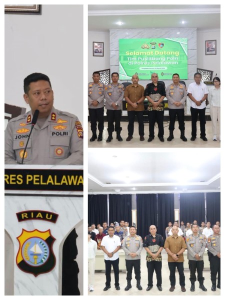 Riset Unjuk Rasa Digelar di Polres Pelalawan