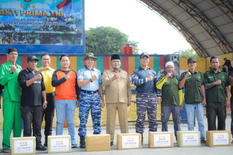 Wawako Dumai Apresiasi Bakti Prima TNI di HUT ke-80