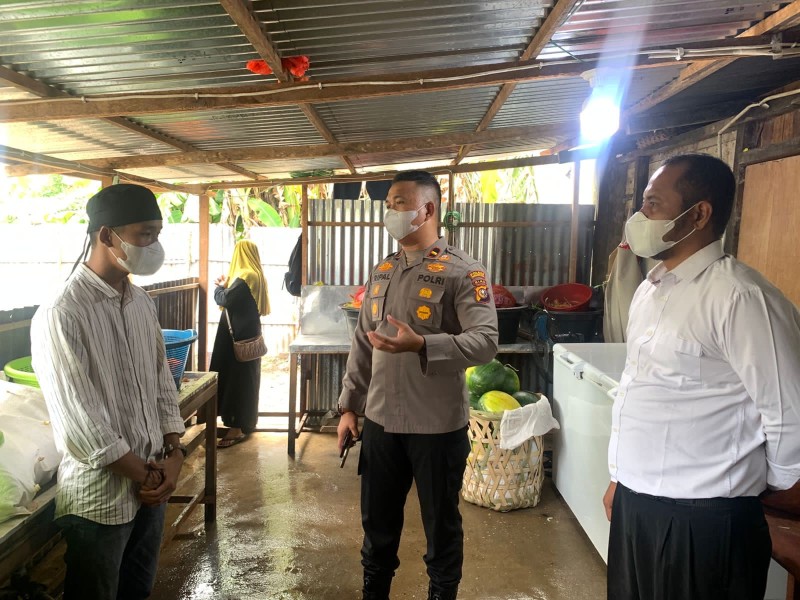 Polsek Tembilahan Lakukan Pengecekan Dapur BGN, Ini Hasilnya